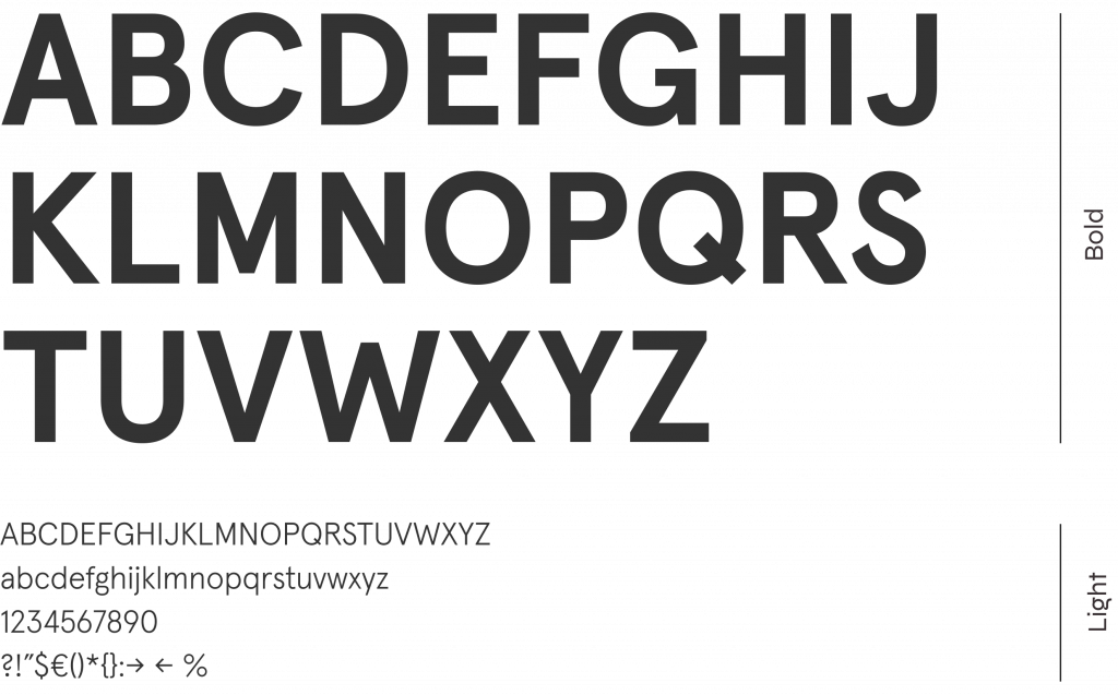 BiciMad Typography