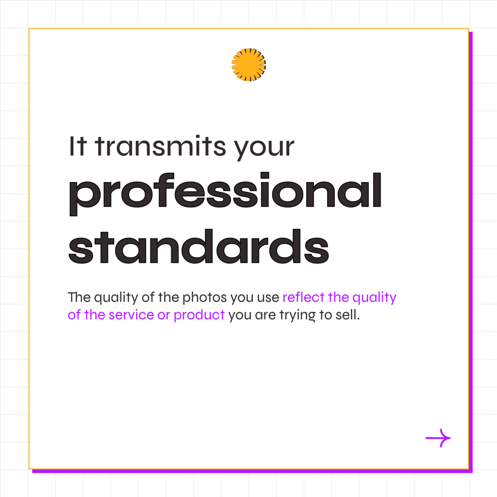 Branding helps to transmit your professional standards
